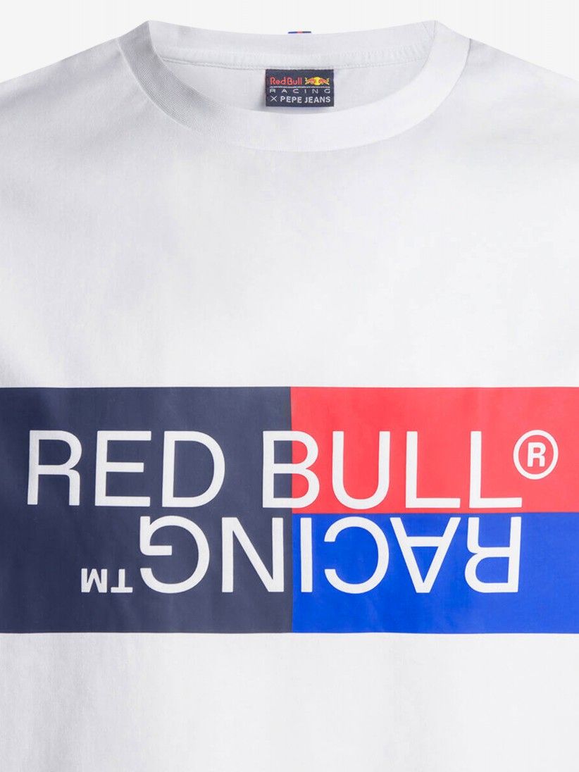 Pepe Jeans Red Bull Racing Color Block Logo T-shirt