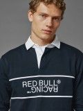 Pepe Jeans Red Bull Racing Logo Reflect Panel Rugby Polo Shirt