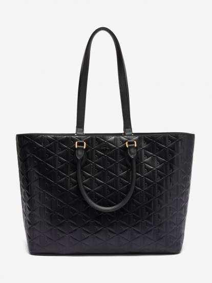 Lacoste Maheki Leather Tote