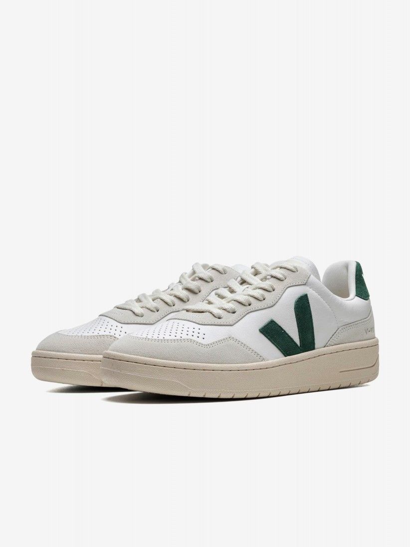 Veja V-90 Leather Sneakers