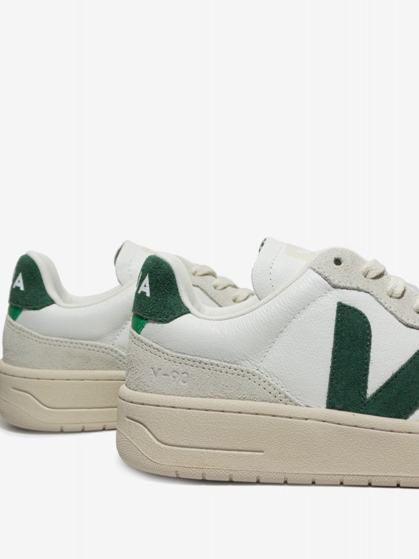 Veja V-90 Leather Sneakers