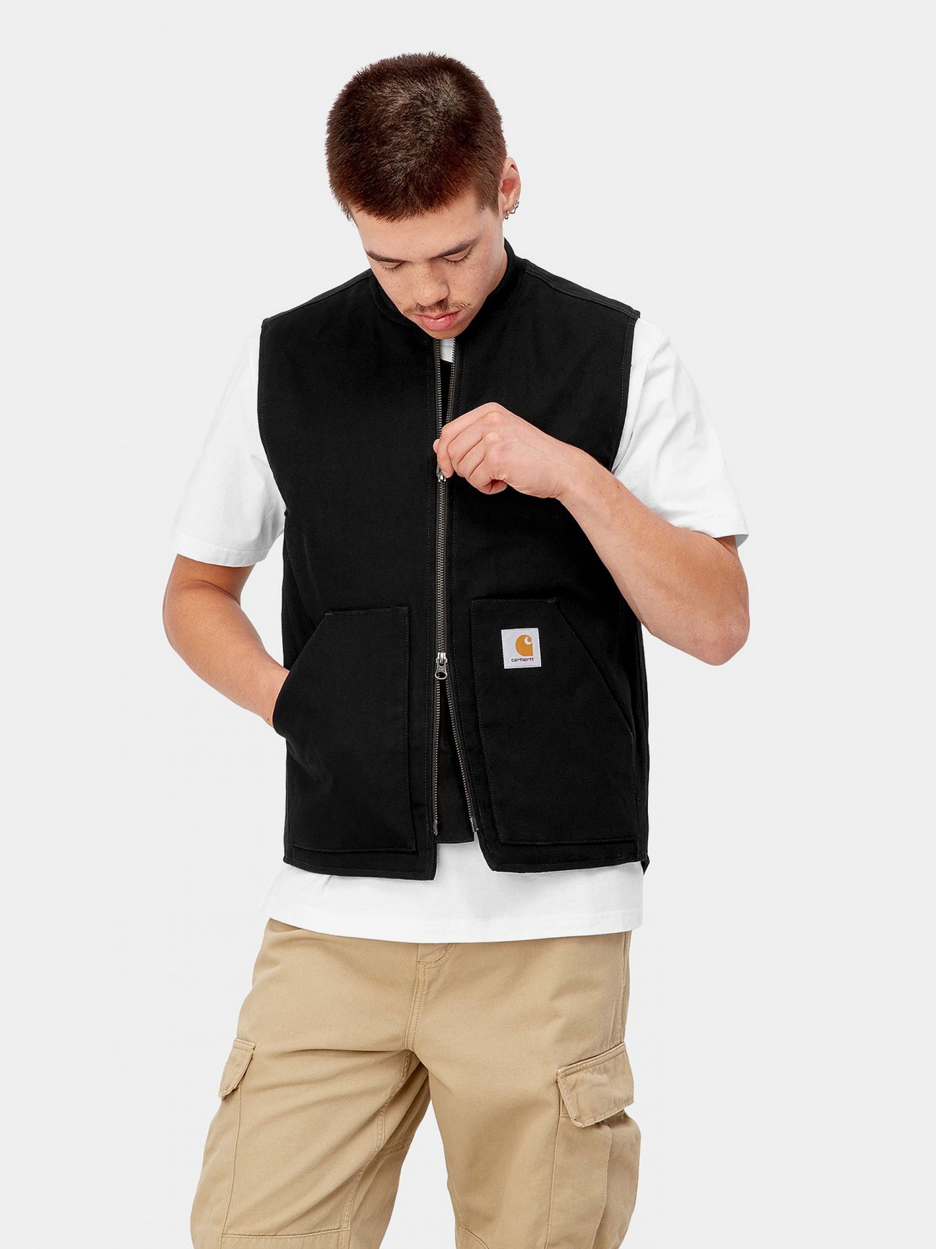 Colete Carhartt WIP Black Rigid