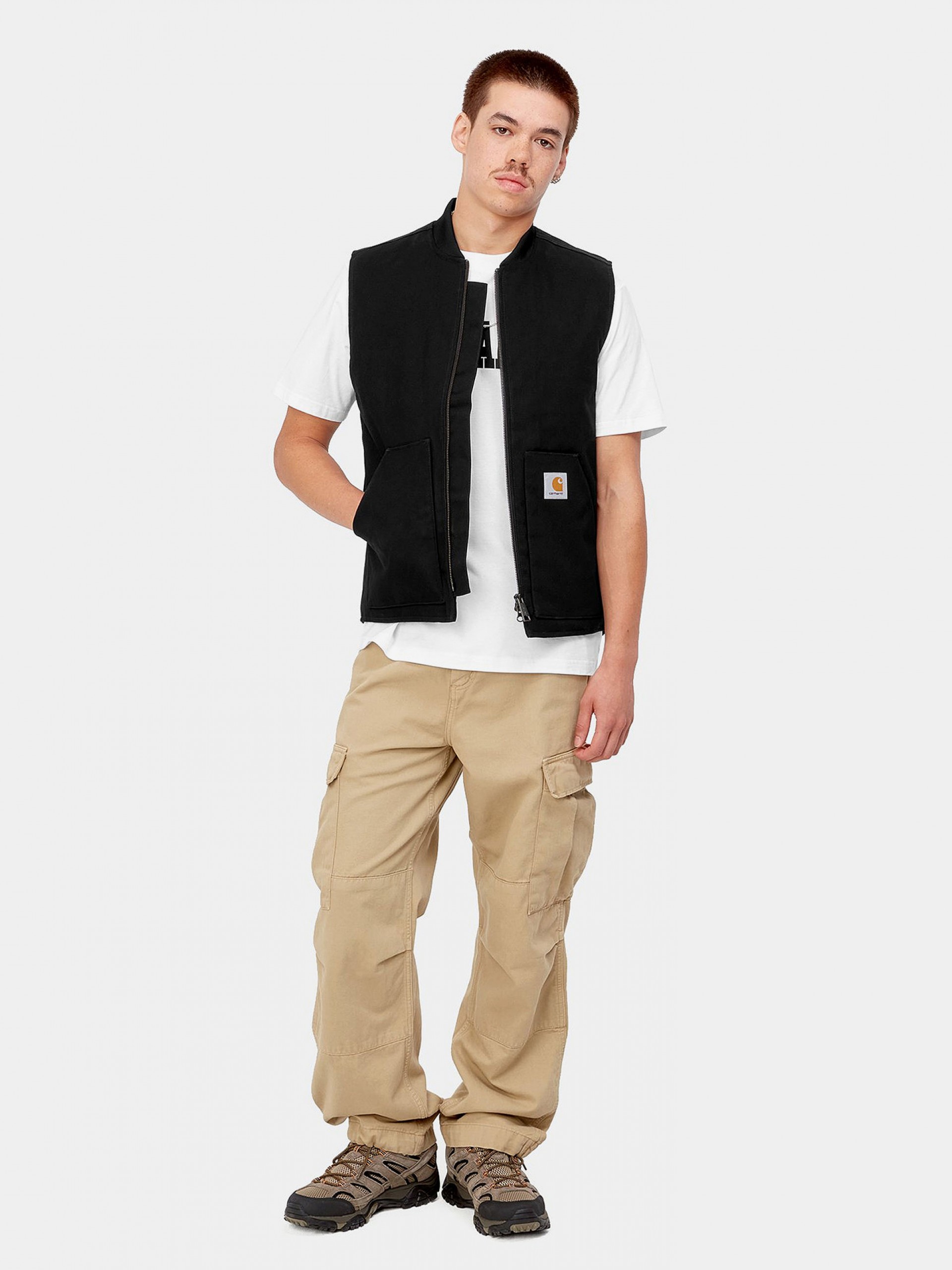 Colete Carhartt WIP Black Rigid