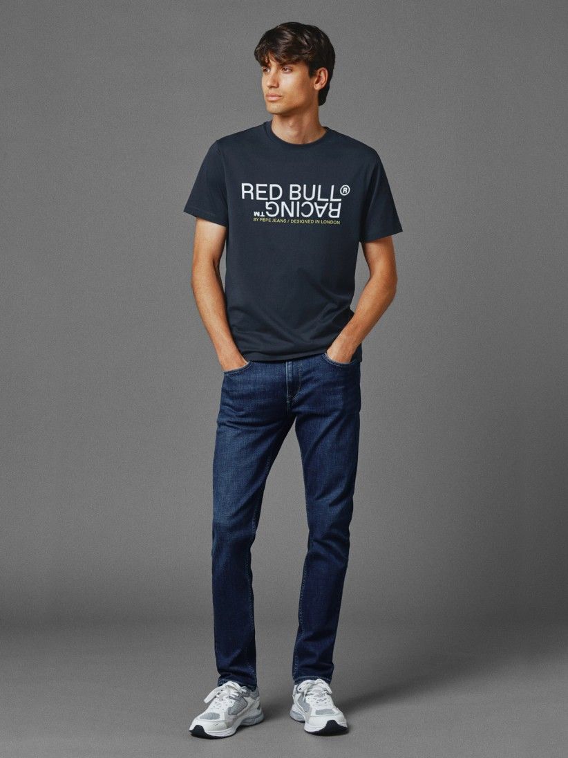 T-shirt Pepe Jeans Red Bull Racing Graphic Reflect