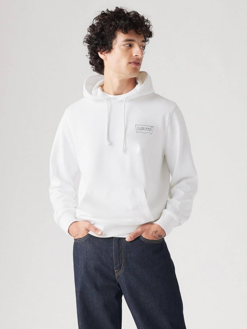 Sudadera con Capucha Levis Relaxed Graphic