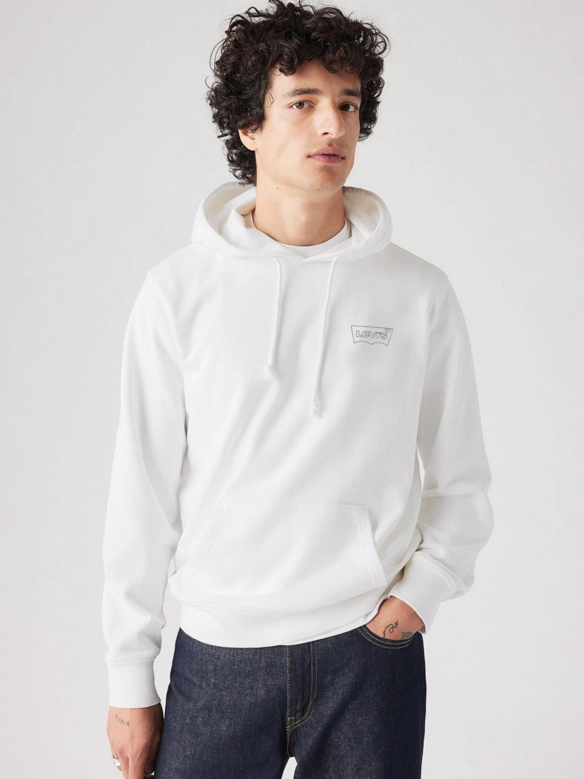 Sudadera con Capucha Levis Relaxed Graphic