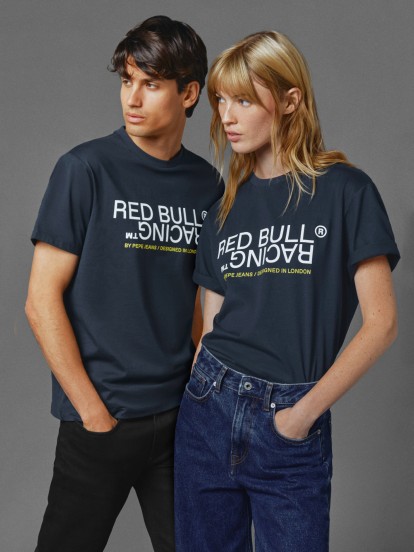 Pepe Jeans Red Bull Racing Graphic Reflect T-shirt