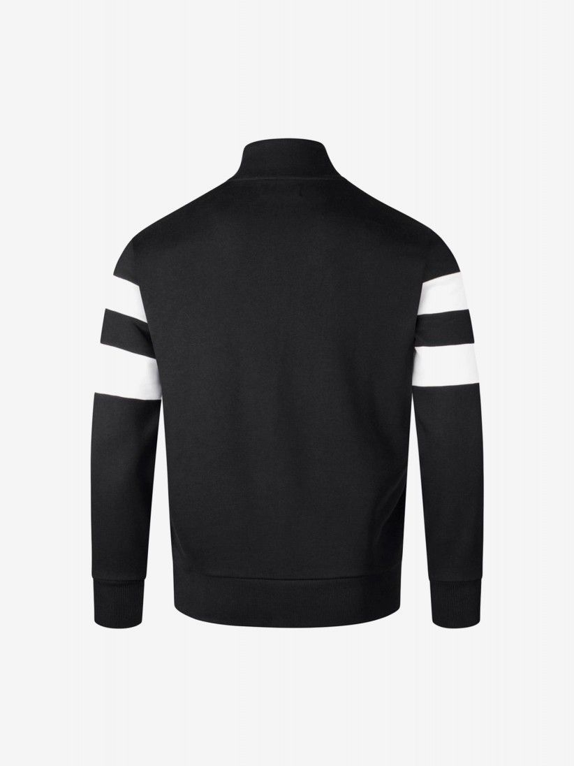 Fred Perry Tipped Sleeve Half Zip Sweater