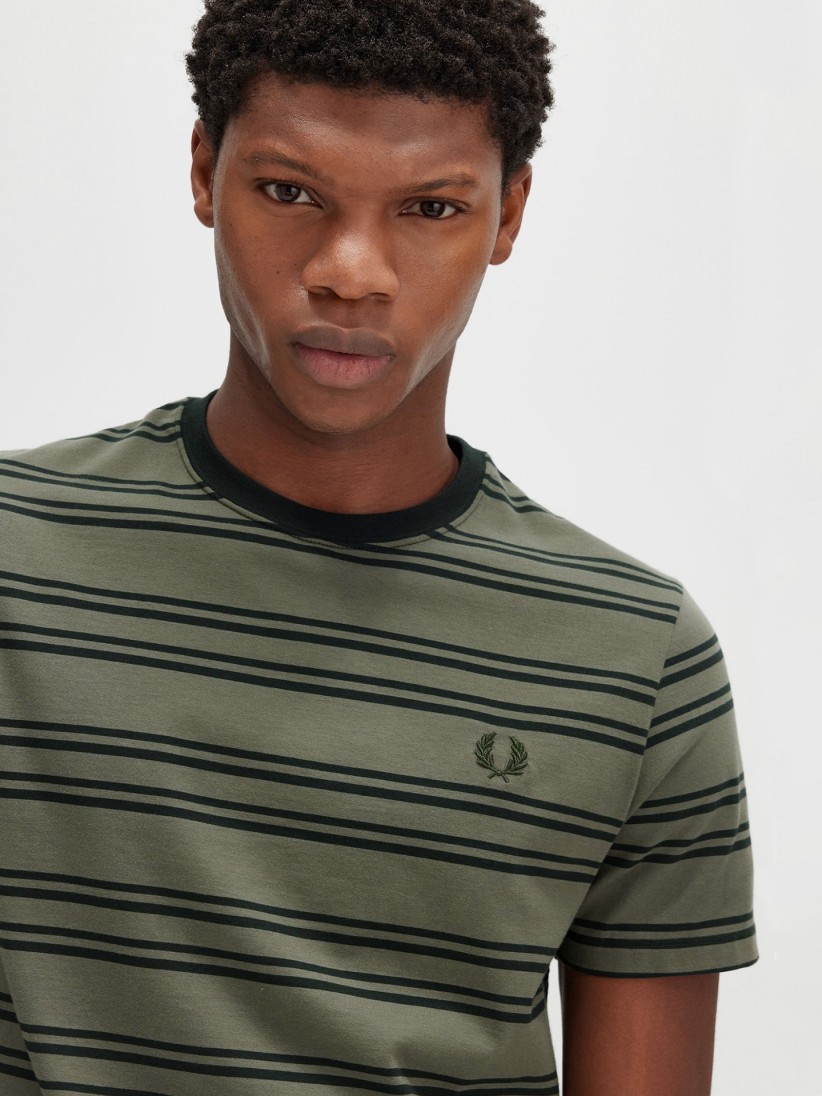 Camiseta Fred Perry Contrast Tape