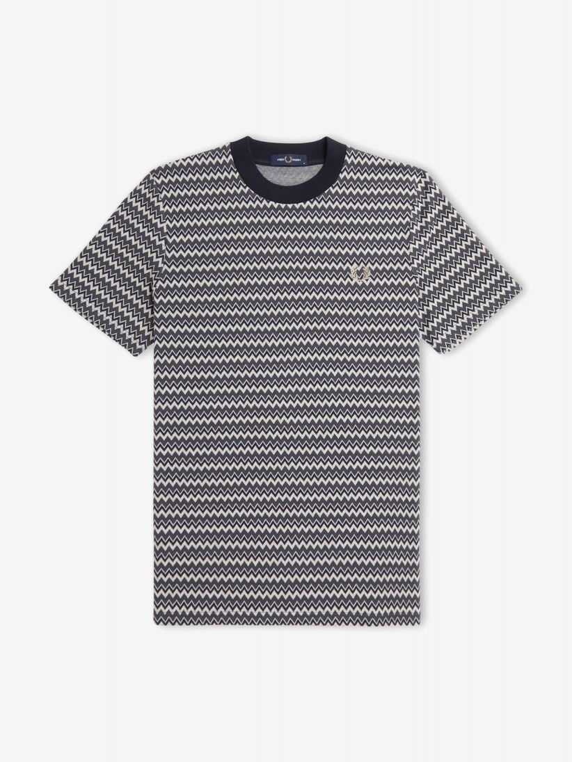 Camiseta Fred Perry Jacquard