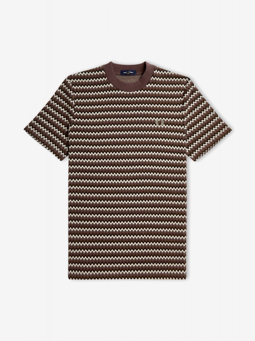 Camiseta Fred Perry Jacquard