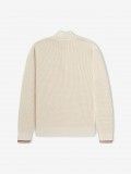 Fred Perry Half Zip Waffle Stitch Jumper