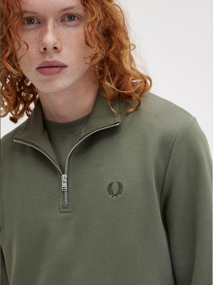 Fred Perry Half Zip Sweater