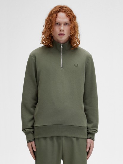 Fred Perry Half Zip Sweater