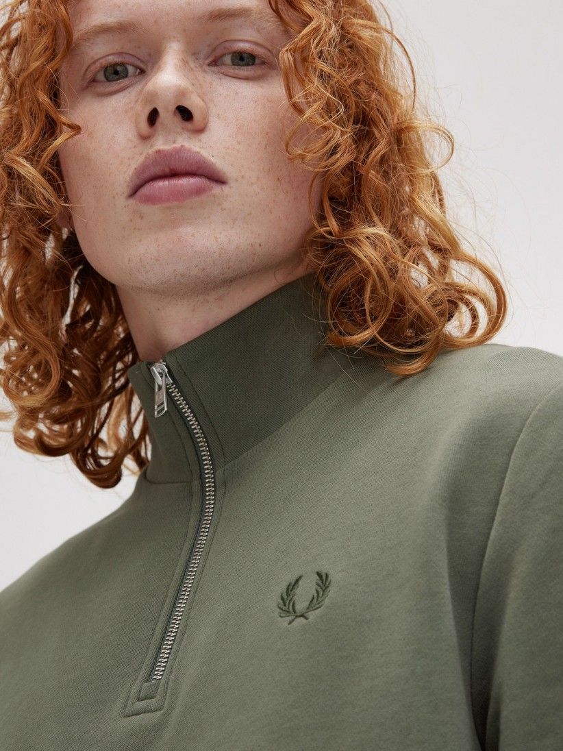 Fred Perry Half Zip Sweater