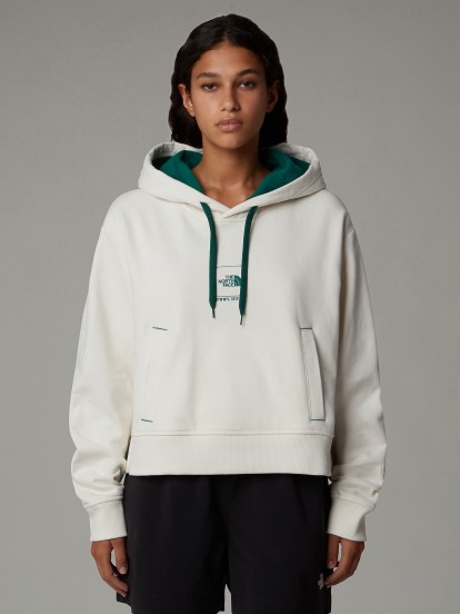 Sudadera con Capucha The North Face Coordinates Crop Hood W