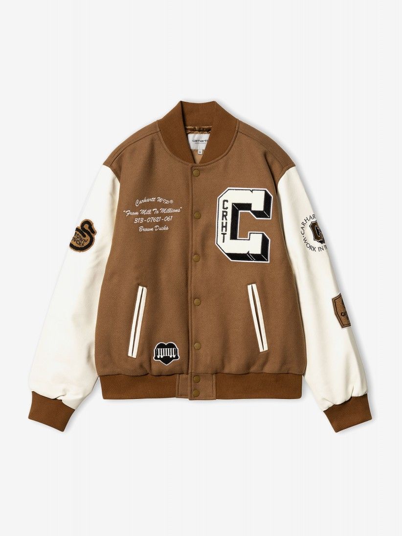 Carhartt WIP Brown Ducks Bomber Jacket