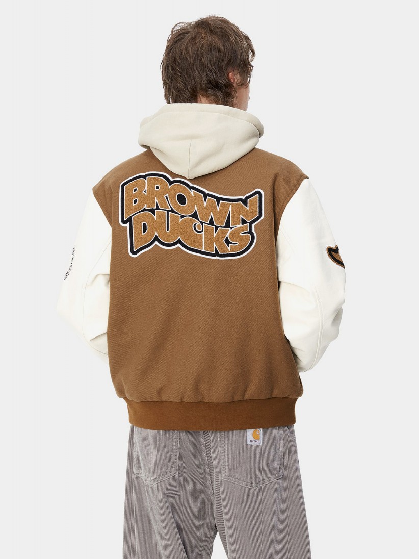 Casaco Carhartt WIP Brown Ducks Bomber