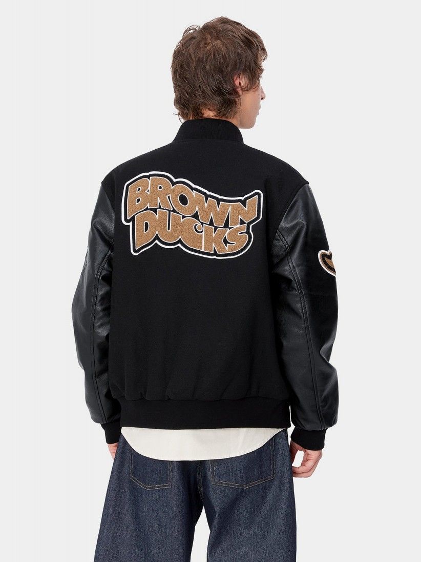 Carhartt WIP Brown Ducks Bomber Jacket