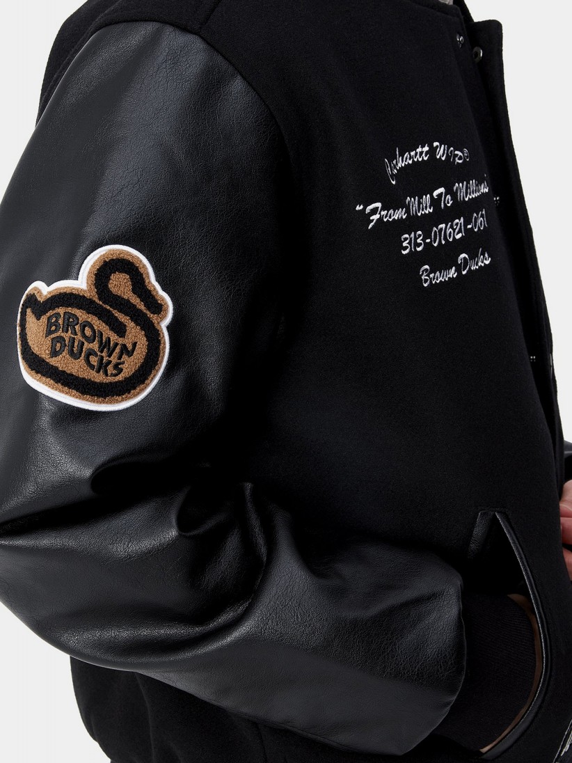 Carhartt WIP Brown Ducks Bomber Jacket