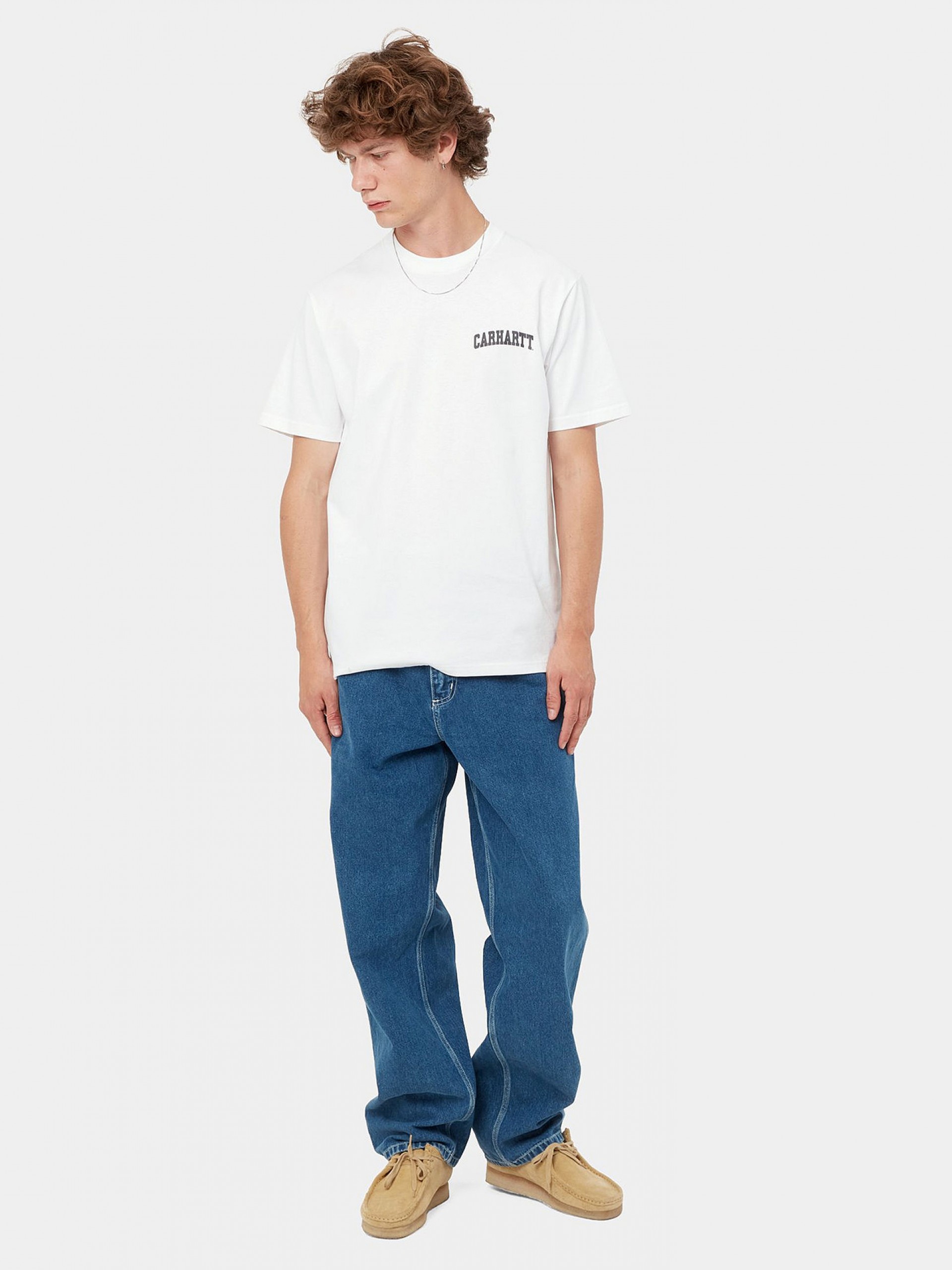 Carhartt WIP University Script White T-shirt