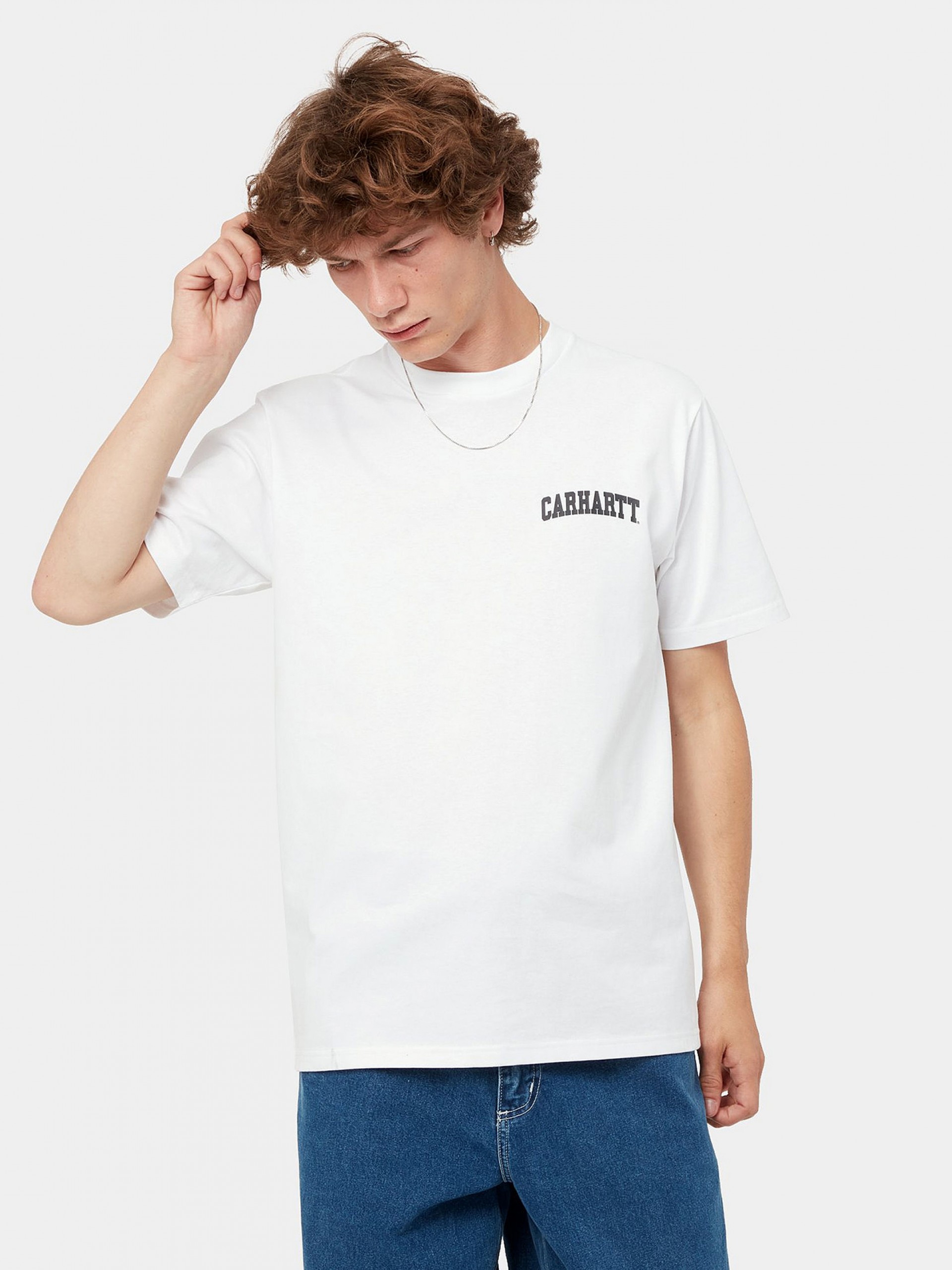 Carhartt WIP University Script White T-shirt