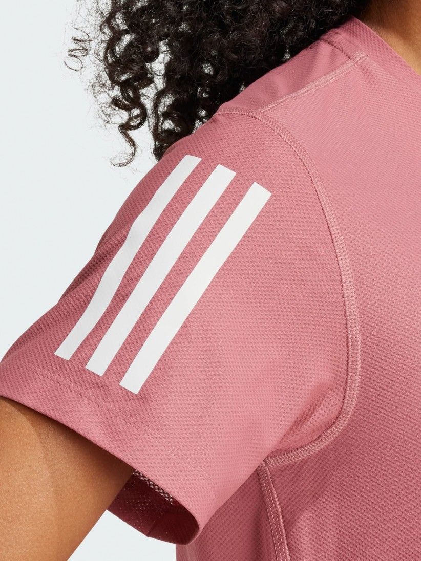 T-shirt Adidas Own The Run W Rosa