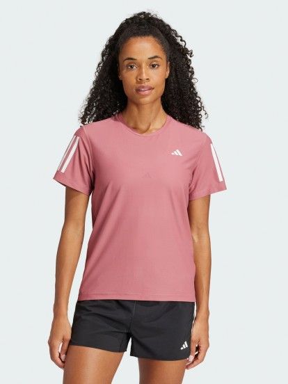 Camiseta Adidas Own The Run W Rosa