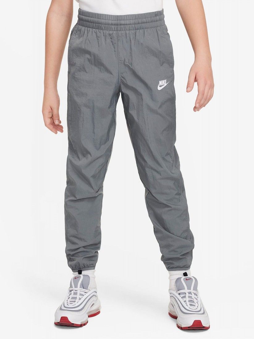 Nike Sportswear Woven Junior Grey Tracksuit