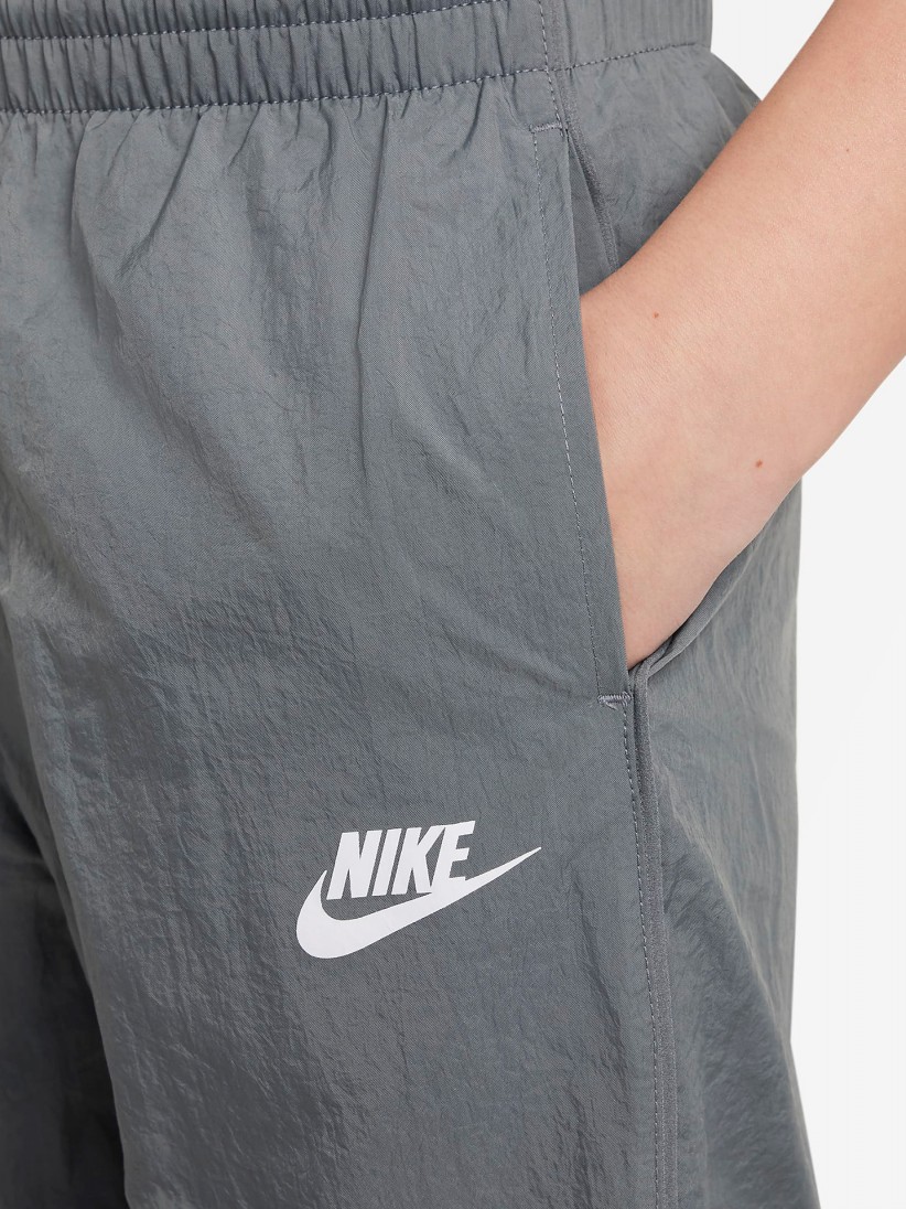 Nike Sportswear Woven Junior Grey Tracksuit