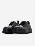 Calvin Klein Lug Leather Lace Up Shoes