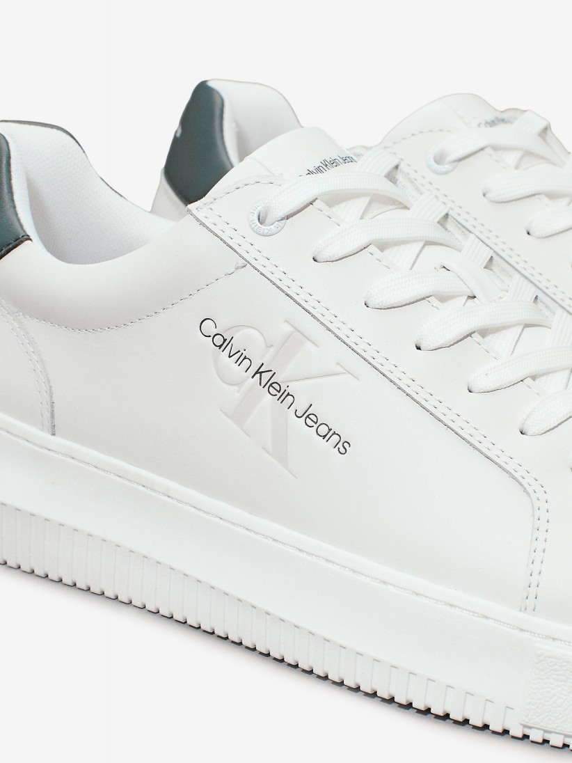 Calvin Klein Leather Chunky Cupsole Sneakers