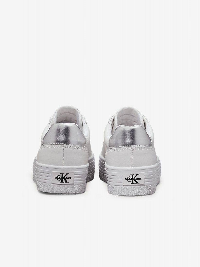 Calvin Klein Leather Platform Sneakers