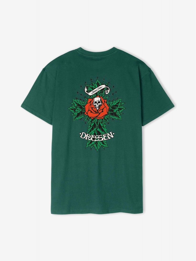 Santa Cruz Dressen Rose Cross 2 T-shirt