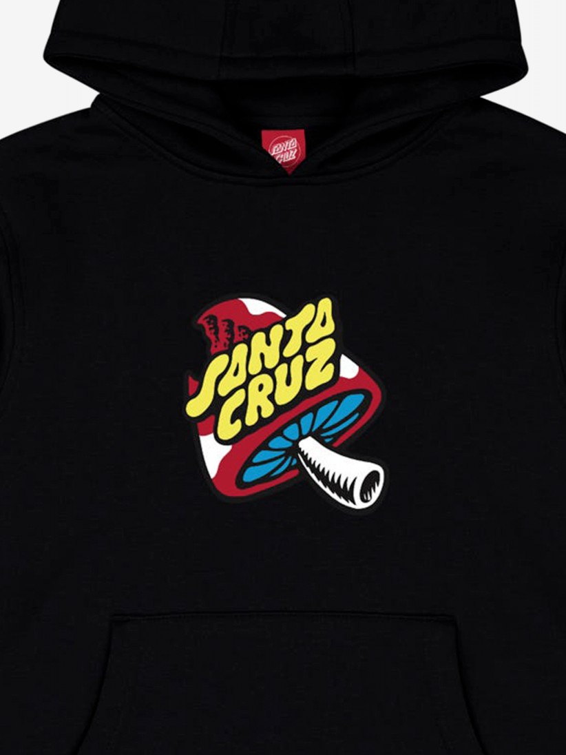 Sudadera con Capucha Santa Cruz Youth Toadstool Dot Kids