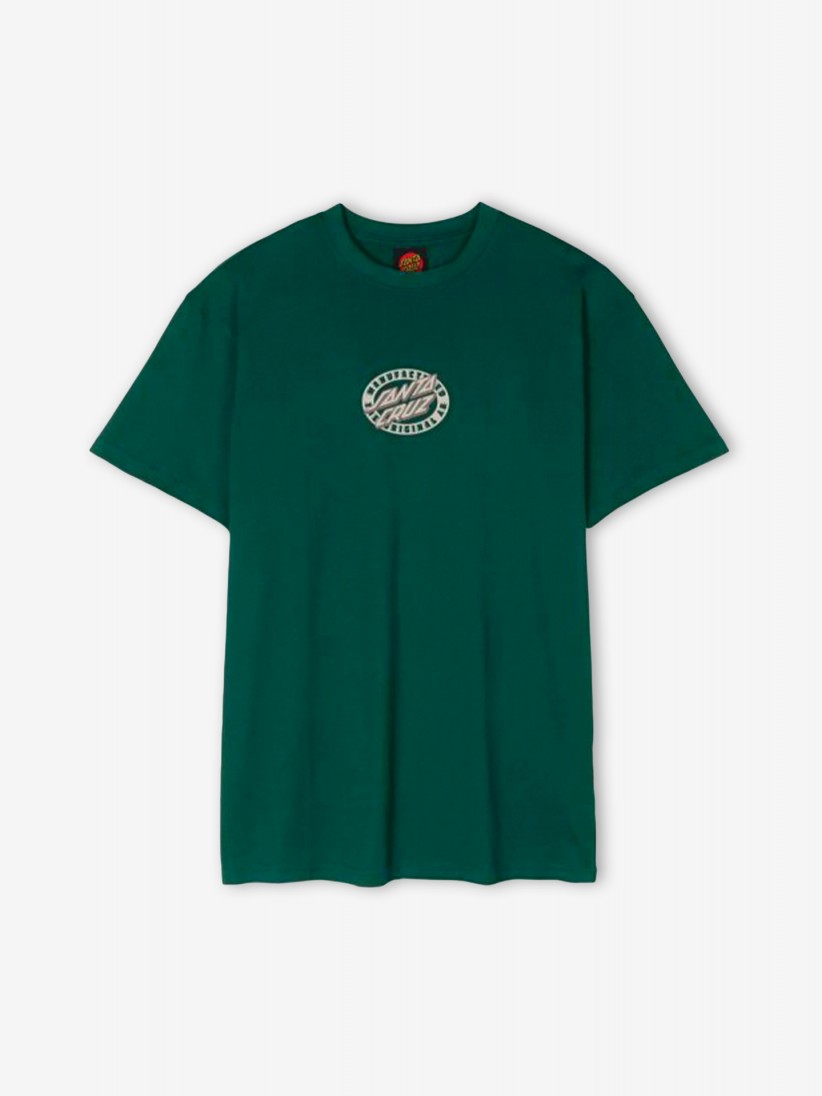 T-shirt Santa Cruz MFG Oval Dot Front