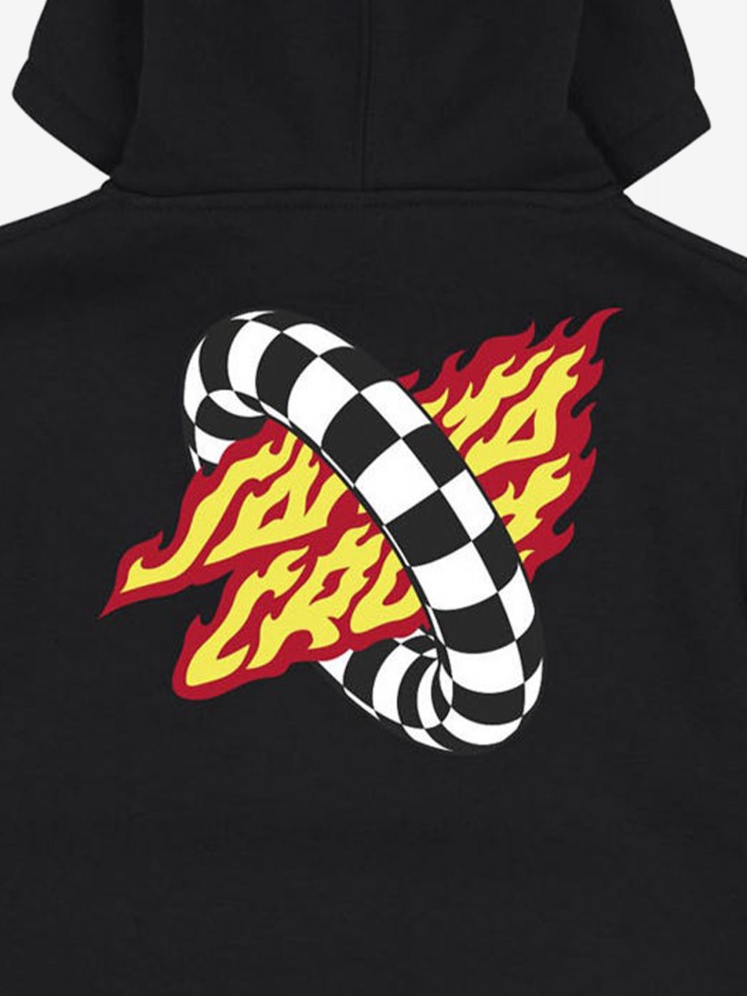 Santa Cruz Youth Goal Flame Kids Hoodie