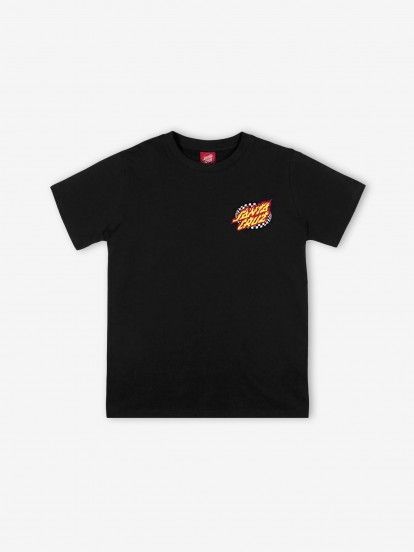 T-shirt Santa Cruz Youth Goal Flame Kids