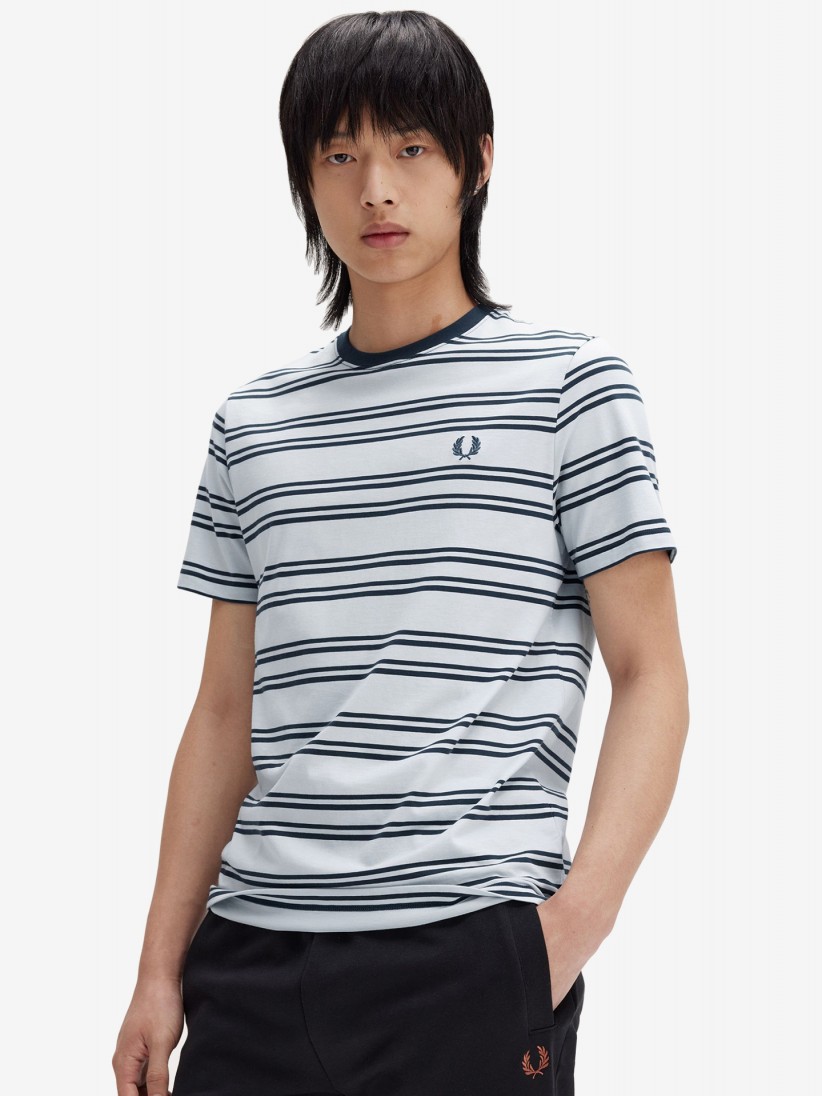 Camiseta Fred Perry Contrast Tape