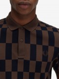 Polo Fred Perry Chequerboard Print