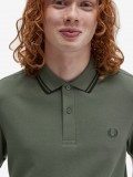 Fred Perry Tonal Panel Polo Shirt