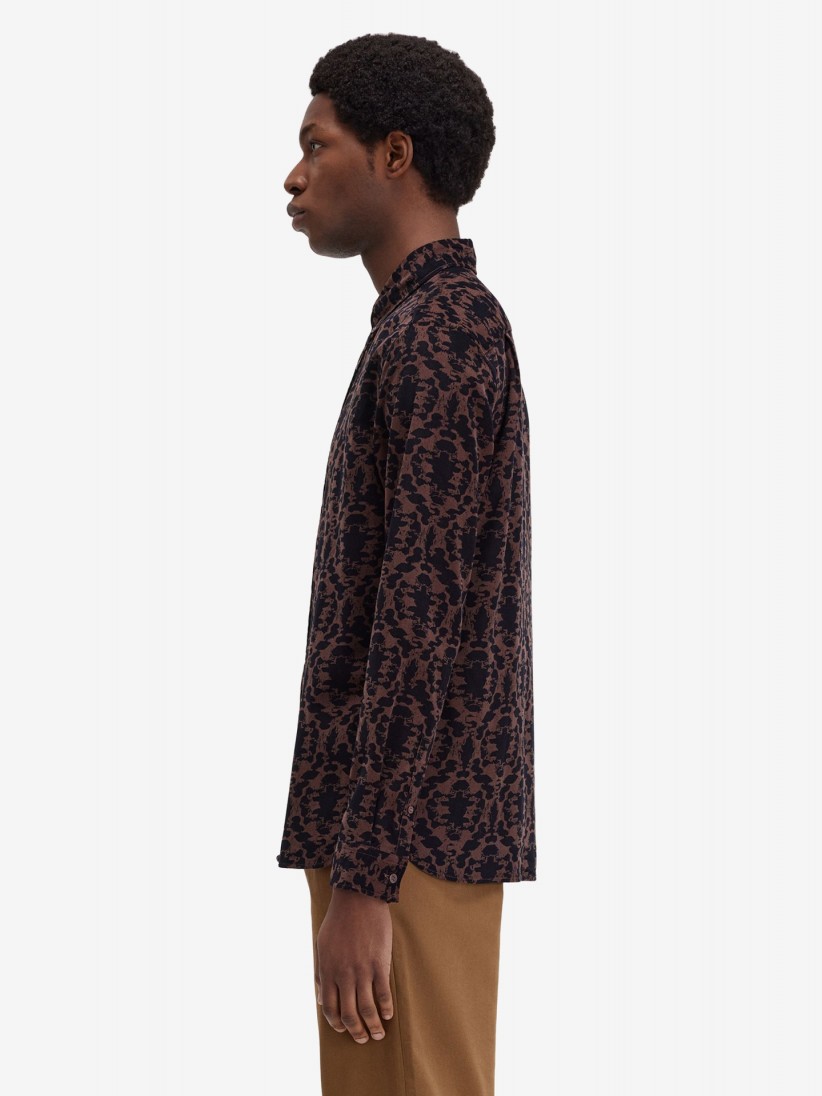 Fred Perry Corduroy Repetitive Print Shirt