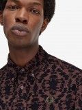 Camisa Fred Perry Corduroy Repetitive Print