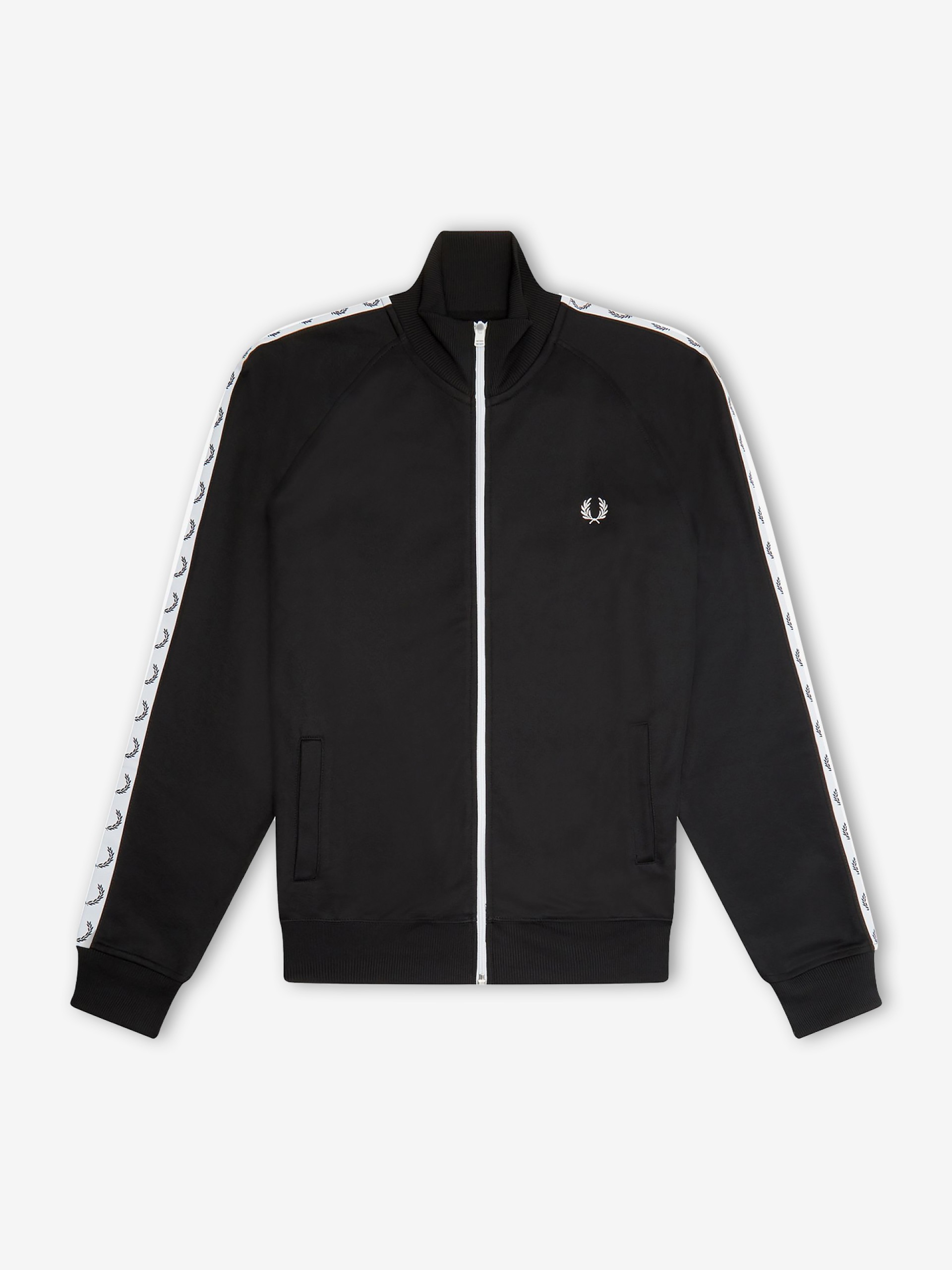Casaco Fred Perry Taped Track Preto