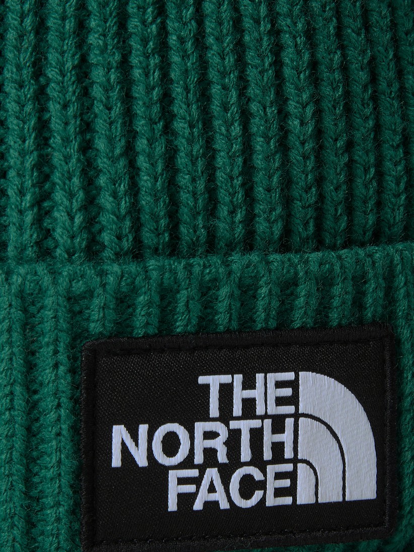 The North Face Logo Box Cuffed Beanie