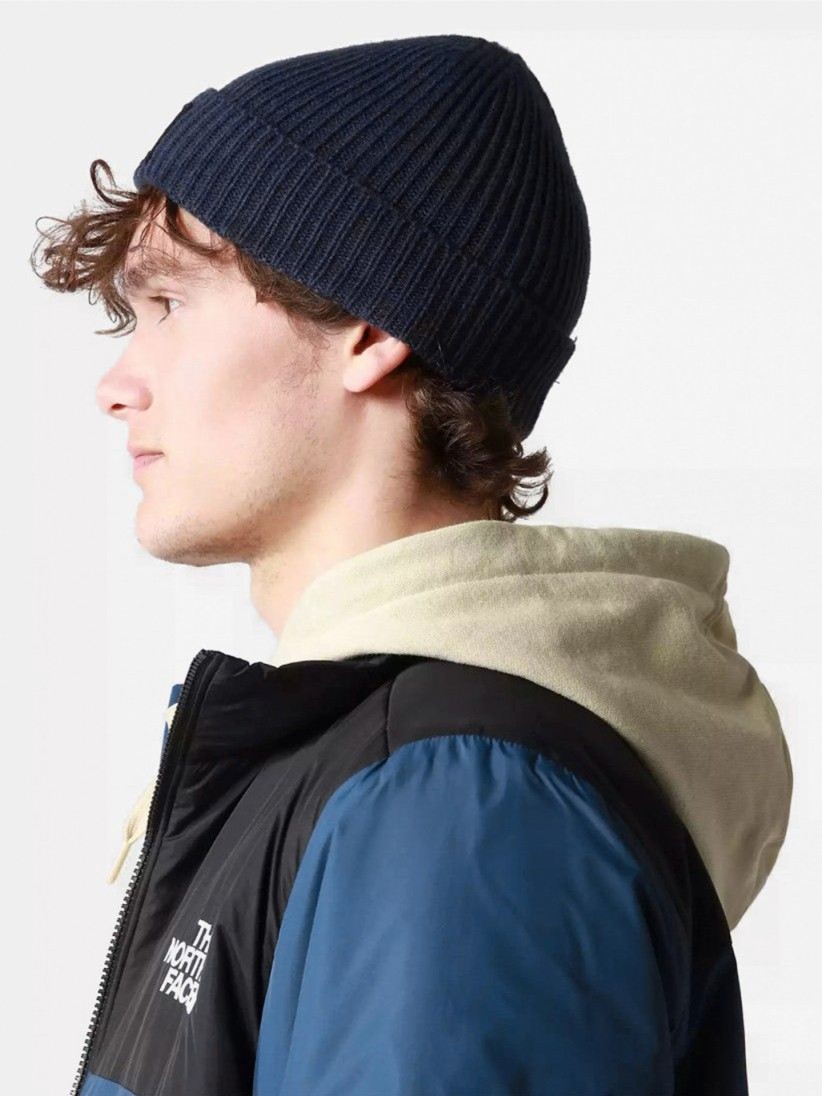 The North Face Logo Box Cuffed Beanie