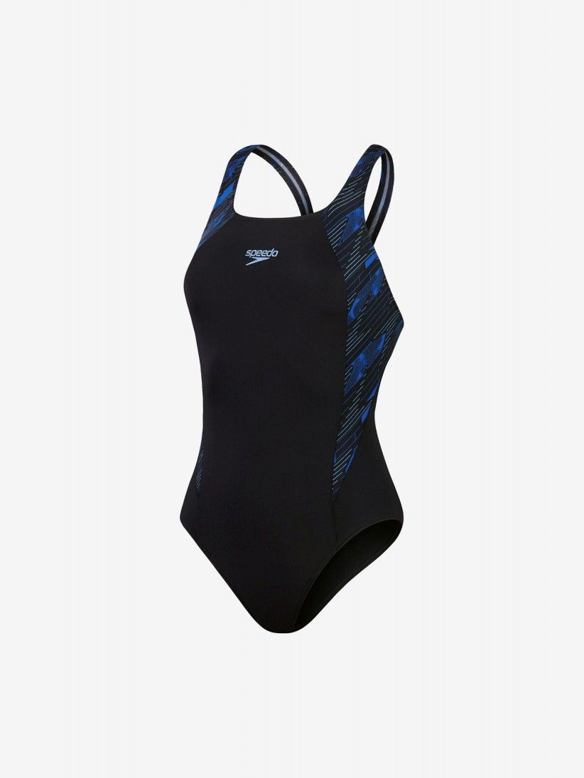 Speedo Hyperboom Splice Muscleback Swimsuit