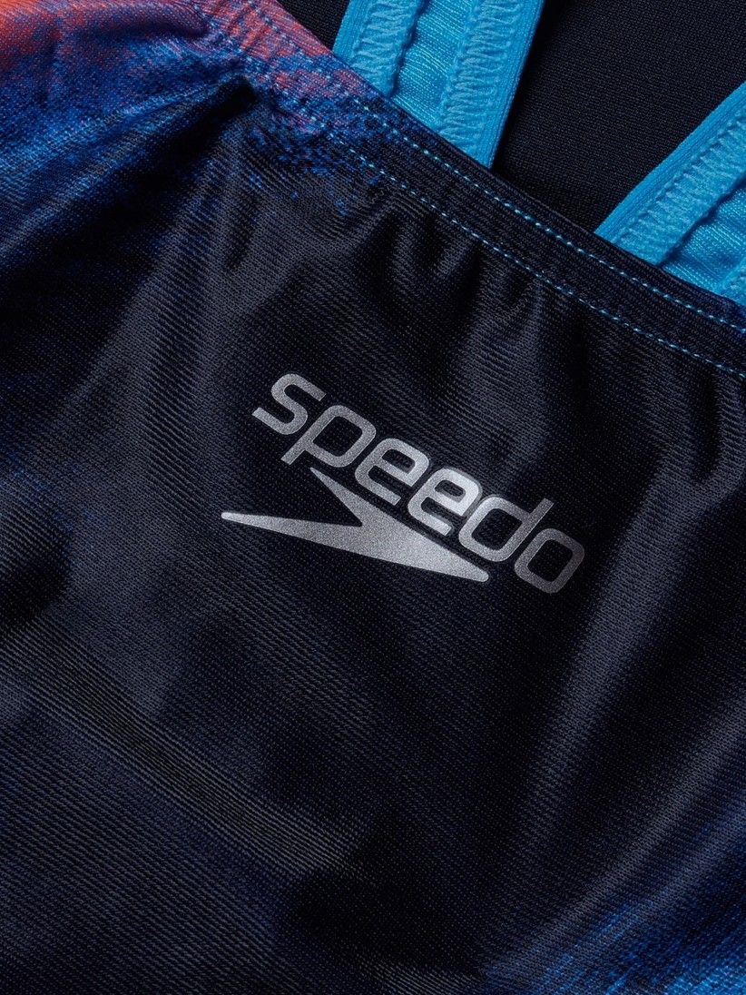 Speedo Placement Digital Powerback Swimsuit