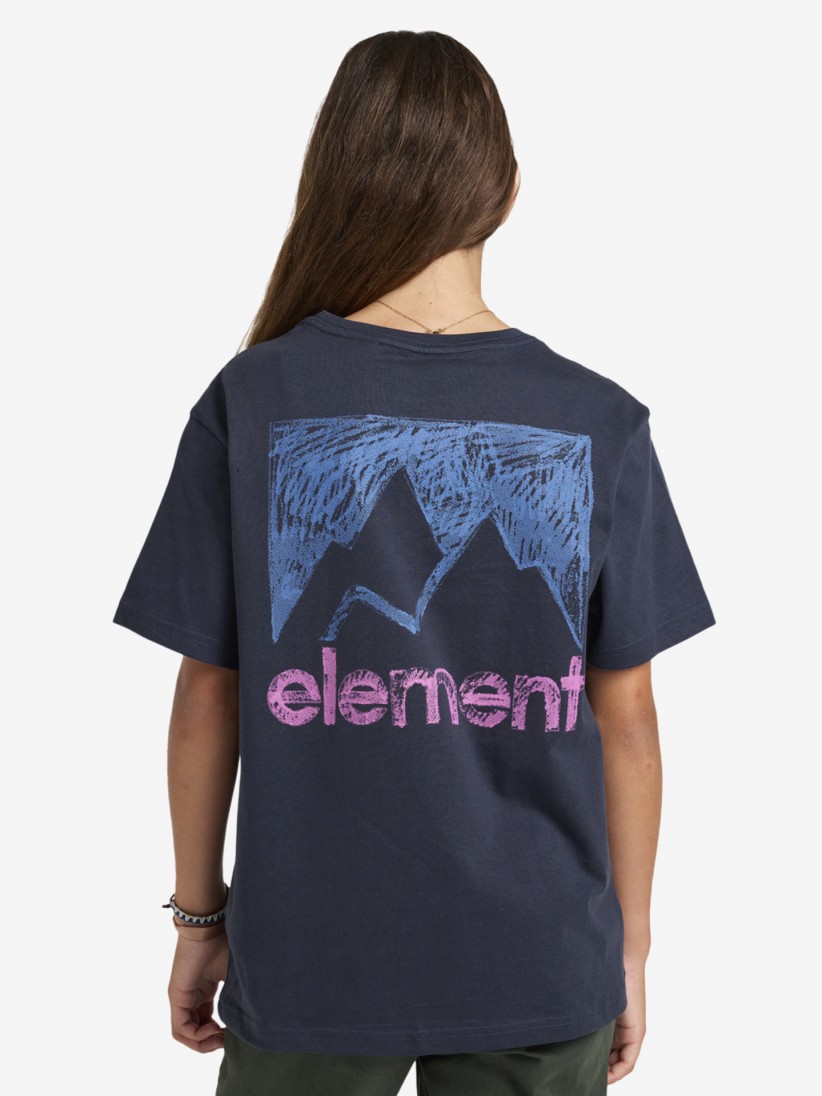 Camiseta Element Joint Scribble Junior