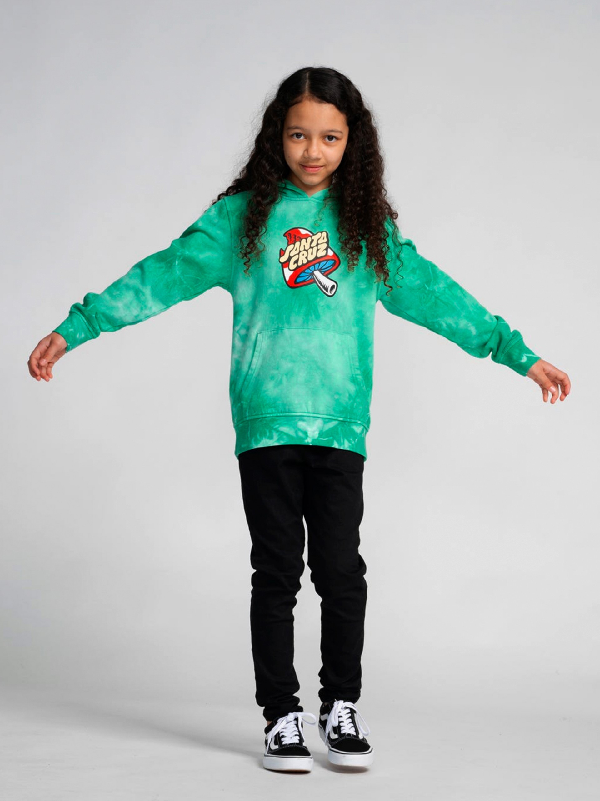 Sudadera con Capucha Santa Cruz Youth Toadstool Dot Kids